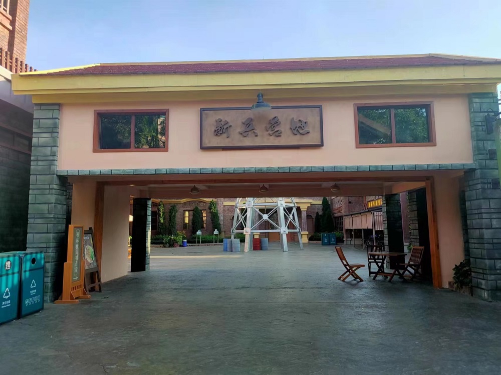 贛州方特新兵營地射擊場_兒童游樂射擊打靶氣炮槍項目案例