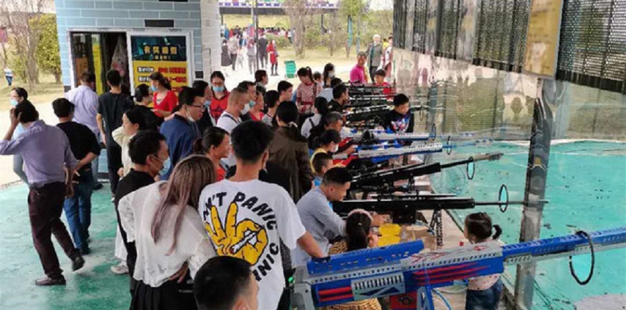 兒童游樂場新型射擊項目高效宣傳模式分析.jpg